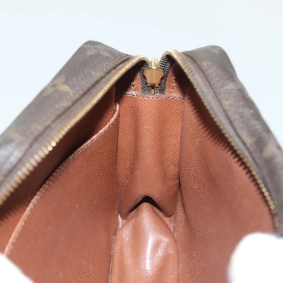 LOUIS VUITTON Monogram Compiegne 23 Clutch Bag LV Auth - Picture 9 of 15